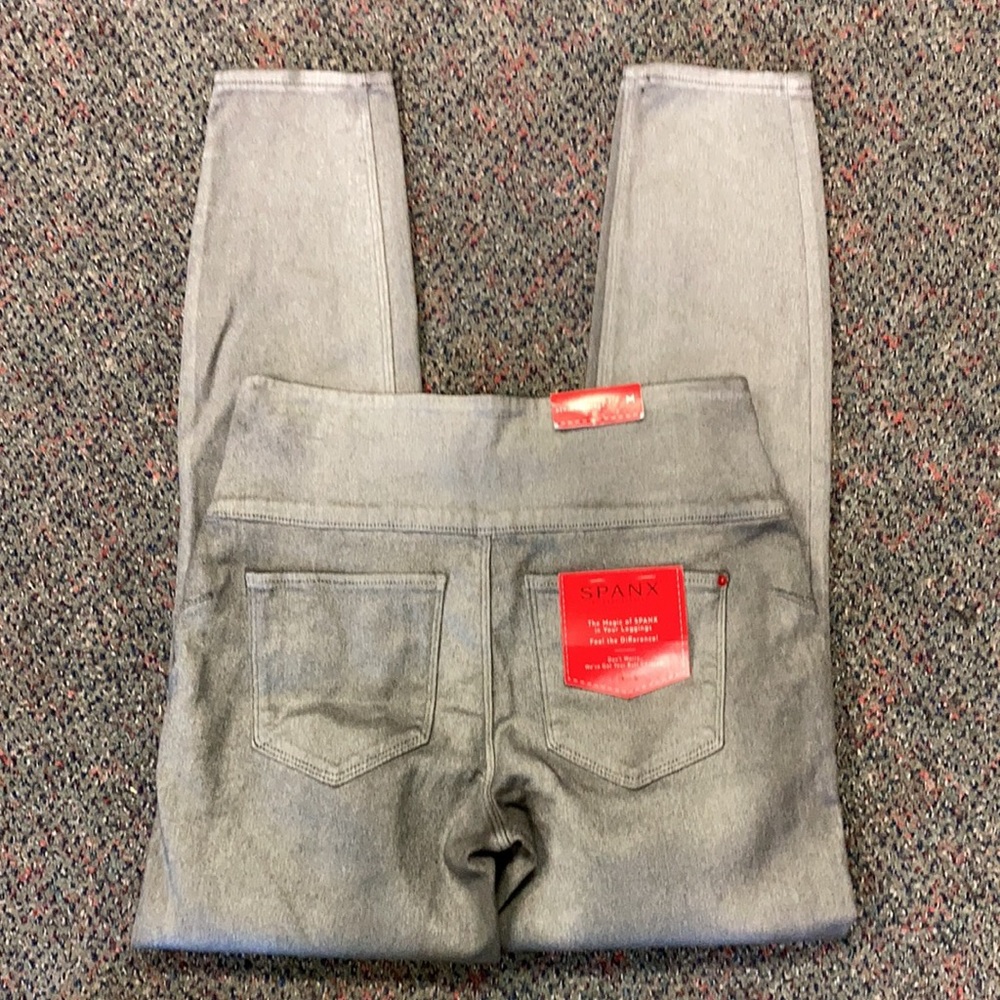 Spanx denim leggings NWT
